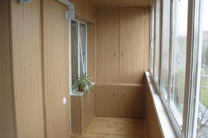 Заказать шкаф на балкон недорого в Москве фото